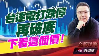 台達電打跌停再破底，下看這個價！｜台股攻略｜劉烱德 (圖)