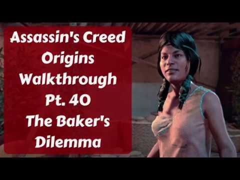 Assassin's Creed Origins Walkthrough Pt. 40 The Baker's Dilemma