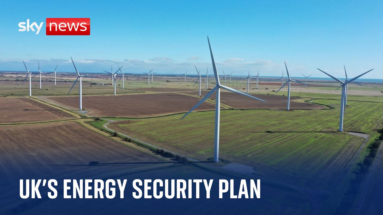 What does the UK's energy security plan mean for greenhouse gas emissions?