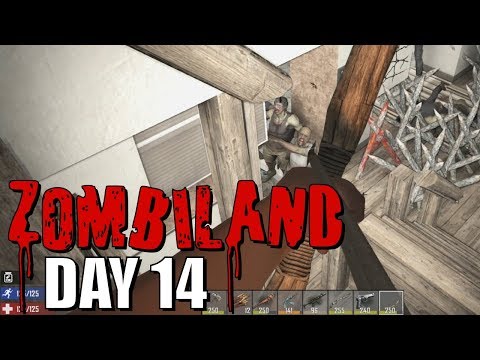 7 Days To Die - ZombiLand Day 14 (Horde Night) Video