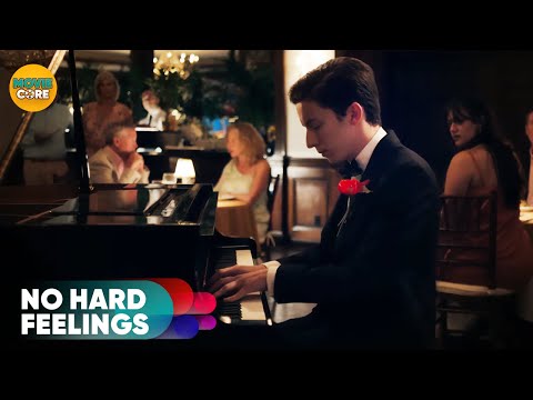 Percy Plays Piano On Pretend Prom Night | No Hard Feelings (Jennifer Lawrence) | MovieCore