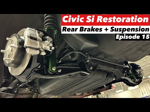 AHC EM1 Restoration Project - OEM+ Rear Suspension & Brakes Installation (Ep 15)