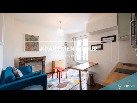 Apartment Tour // Furnished  24m2 in Paris – Ref : 21320544