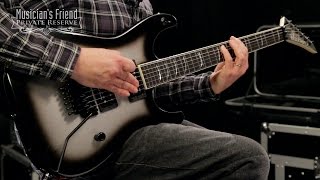Video thumbnail for Jackson Scott Ian Signature T1000 Soloist 2H w/ Floyd Rose Electric Guitar, Ebony Fingerboard by Musician's Friend