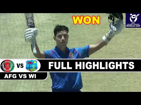 FULL HIGHLIGHTS | AFGHANISTAN VS WEST INDIES ICC U9 WORLD CUP 2026 MATCH HIGHLIGHTS | AFG VS WI