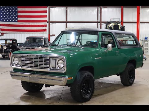 1977 Dodge Ramcharger (CC-1544484) for sale in Kentwood, Michigan
