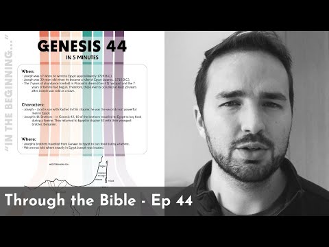 Genesis 44 Summary in 5 Minutes - 5MBS