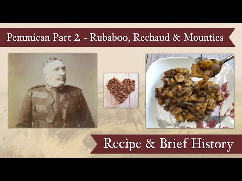 Historical Pemmican Recipes for Canadian Mounties | Rubaboo and Rechaud