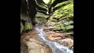 preview picture of video 'video3.mov: Turkey Run State Park - trails 7,6,1,3,5 & 9'