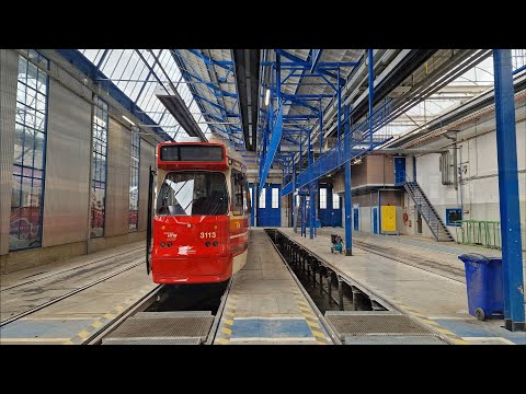 Trajectvideo vanuit de HTM BN GTL8 3113 | tramlijn 1 | 2023