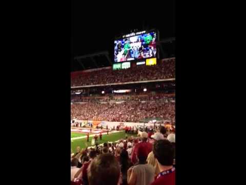 2012 BCS Championship Trophy Presentation