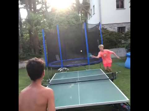 Ping pong trick shots 2