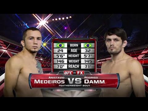 Anistavio Medeiros vs Rodrigo Damm full fight