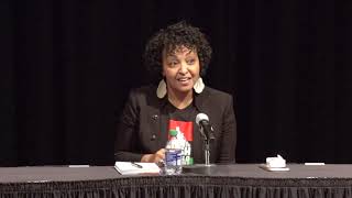 March 15 Panel Discussion about the Crisis of Housing in Buffalo featuring Keeanga-Yamahtta Taylor, India Walton, Rahwa Ghirmatzion, and Carrie Bramen - filmed at the Center For the Arts Screening Room. 