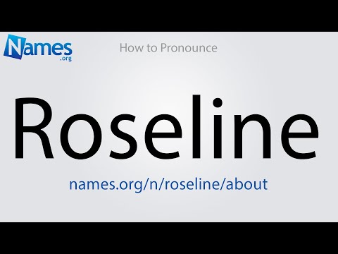 How to Pronounce Roseline