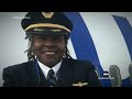 First Black woman to fly in the US Air Force takes final flight - Video