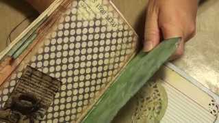 How to bind a journal using the pamphlet stitch pt1