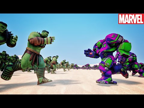 5000 HulkBusters Vs Hulk | Who will win? | Ultimate Epic Battle Simulator | UEBS