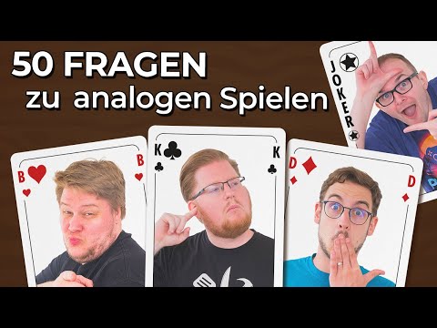 Die KLASSIKER der GESELLIGEN SPIELE! | 50 Fragen zu analogen Spielen