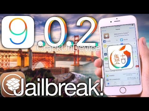 NEW Jailbreak 9.0.2 Untethered Pangu iOS 9.0.2 iPhone 6S Plus,6 5s,5c,4S,iPod 6 & iPad Air 2, Mini 4
