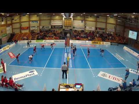 NLA 2016/2017: VC Kanti - Volley Top Luzern 1:3 (03.12.2016)