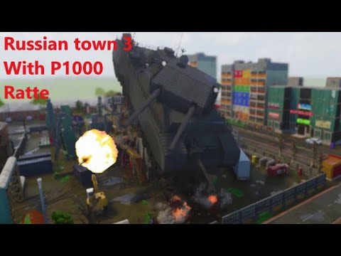 ADVG - TEARDOWN - Russian Town 3 With P1000 Ratte