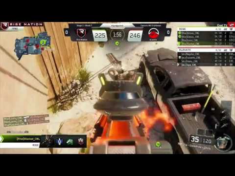 Rise Nation VS eLevate CWL Highlights Powered by @KontrolFreek