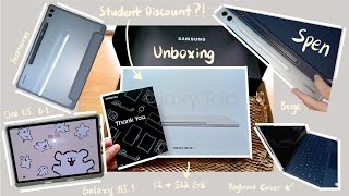 Samsung Galaxy Tab S9+ 12+512GB UNBOXING! | Accessories | Samsung Student Discount | Galaxy AI !! ❤️