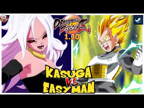 DBFZ Kasuga vs Easyman - Amazing Fights! 🔥 - Ver 1.30