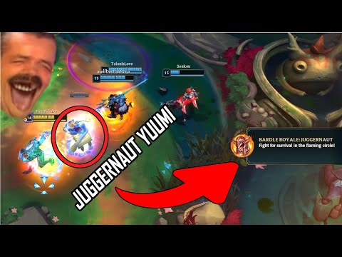 Yuggernaut Yuumi in Bardle Royale