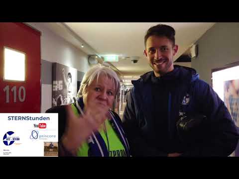 STERNSTUNDEN exklusiv aus der Arena Auf Schalke - Backstage mit Mark Uth zum Thema Ralf Fährmann.