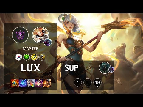 Lux Support vs Pyke - KR Master Patch 11.16