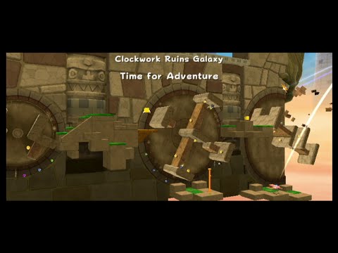 Super Mario Galaxy 2 IL speed runs - Clockwork Ruins (All Stars)