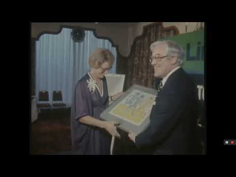 50 years after his Olympic gold medal win, hammer thrower Doctor Pat O’Callaghan is honoured, 1982