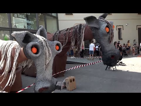 27 09 2021 La Festa Major de Molins de Rei comença amb un dia assolellat