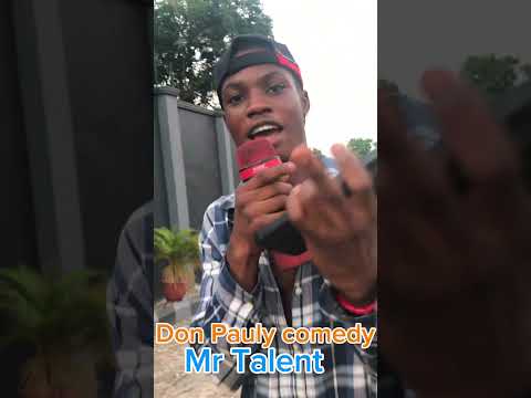 Don pauly comedy and Mr Talent is on the good mood