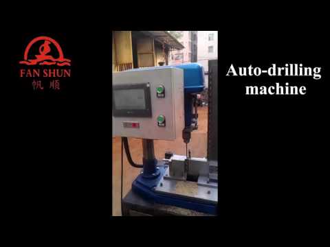 Auto drilling machine brass hinge making machines line