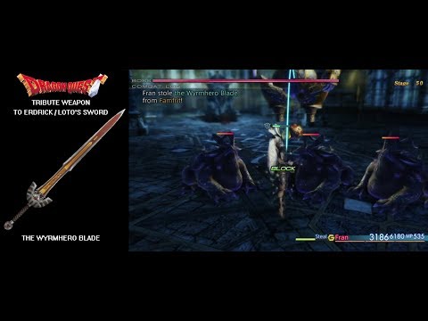 FINAL FANTASY XII: THE ZODIAC AGE - Earliest Way to Get The Wyrmhero Blade - Stage 50 (Trial Mode)