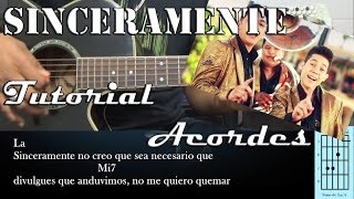 Tutorial | Sinceramente | Alta consigna | Acordes