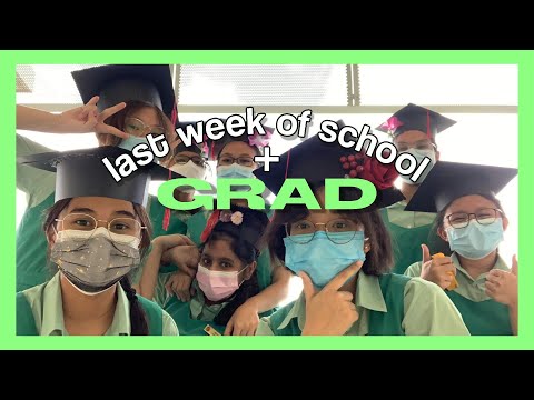 [VLOG] last week of school + TKGS graduation