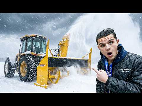 They Built a Snow Blower THIS Big?!
