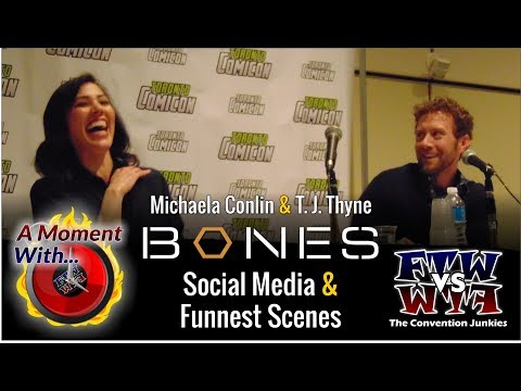 A Moment With Bones: T. J. Thyne and Michaela Conlin -...
