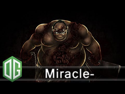 OG. Miracle- Pudge Gameplay - Unranked Match - OG Dota 2