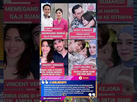 4 Pasangan Selebriti yang Tetap Harmonis Meski Punya Prinsip Hidup Berbeda‼️#shortsfeed #reels