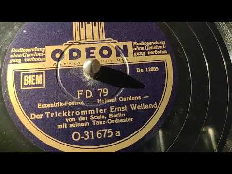 der tricktrommer - Ernst weiland - FD 79 - 78 rpm jazz