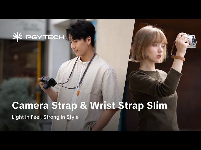 Vídeo relacionado con PGYTECH Correa para Cámara Slim Ajustable con Liberación Rápida 820-1360mm Ligera para Cámaras Mirrorless/Compactas/Instax/Digitales, Estilo Outdoor,Verde Salvaje