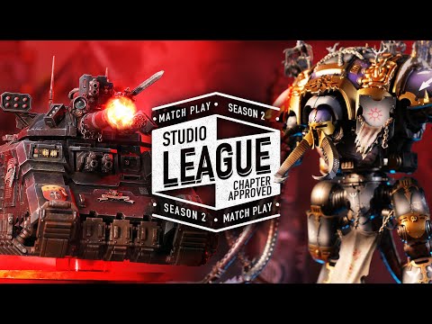 Chaos Knights vs Black Templar | Studio League Season 2 - Game 10