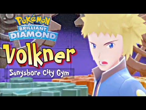 Volkner Sunyshore Gym Leader BDSP ! Beacon  Eighth Gym Badge #arjunskingdom