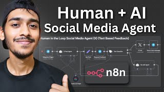 I Built a Human In The Loop Social Media Agent in n8n