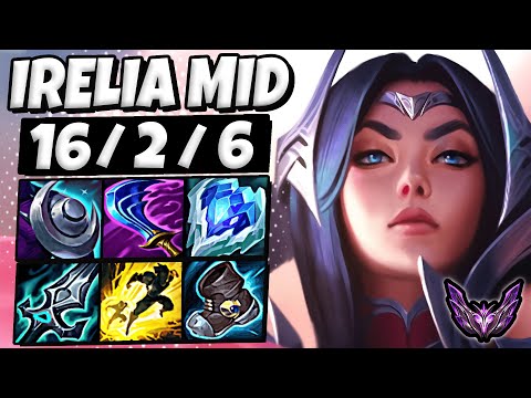 Irelia vs Akali [ MID ] Lol Korea Master Patch 13.16 ✅